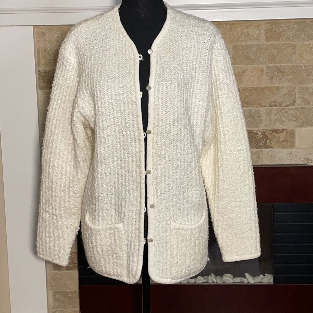 Vintage BRAMBLE LANE cozy Knit cardigan